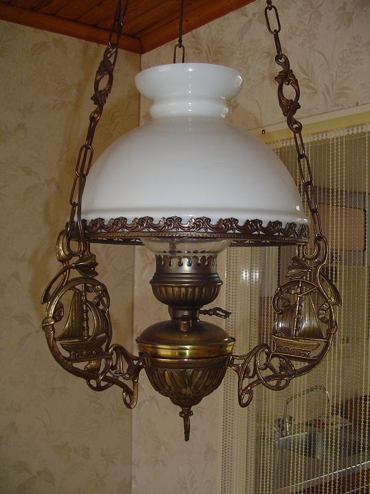 Mooie nostalgische hanglamp