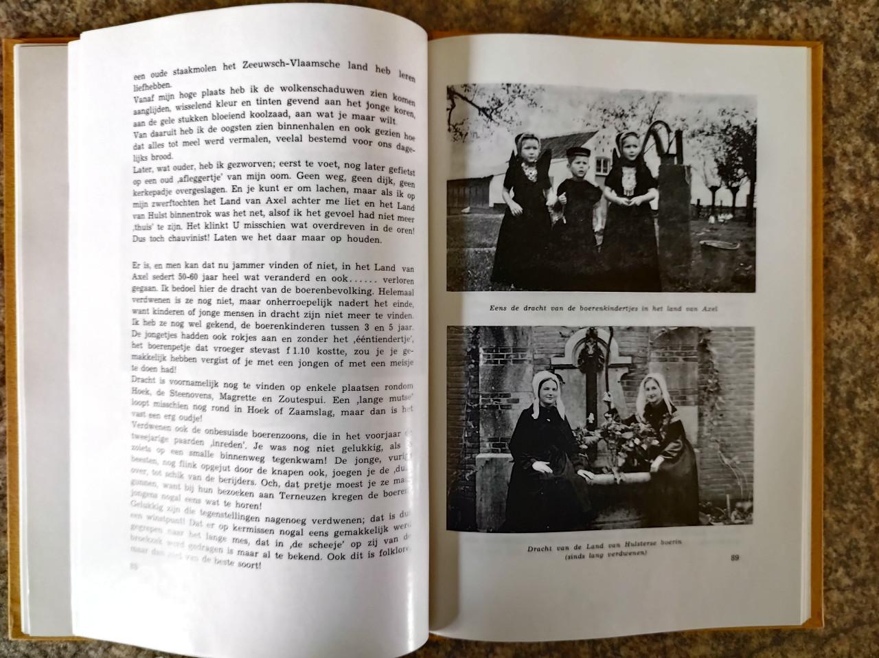 Oost Zeeuwsch- Vlaanderen Nu en toen.  Van Joh. de Vries