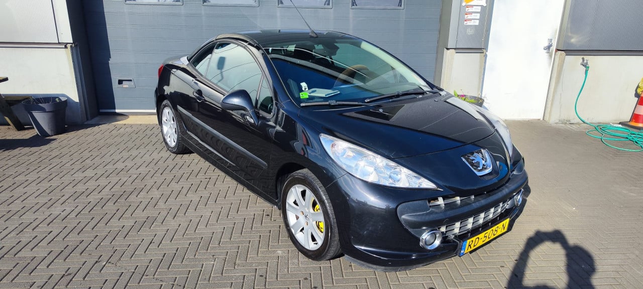 TE KOOP PEUGEOT 207 CC 1.6 VTI CABRIOLET HARDTOP