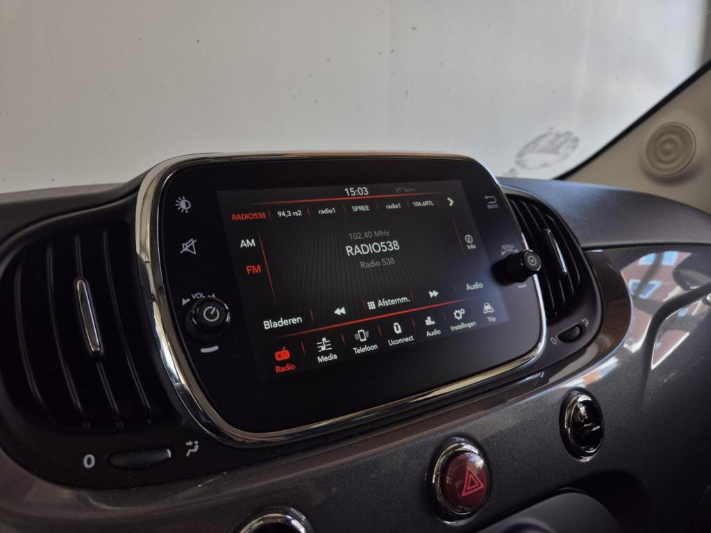 Fiat 500 1.2 lounge / cruisecontrol