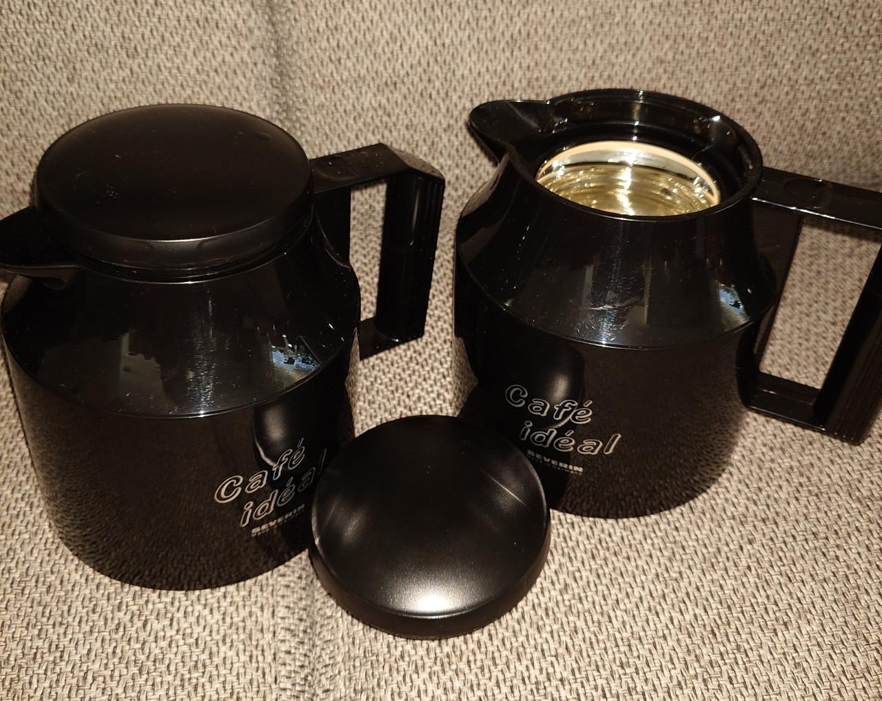 Koffiezetapparaat Severin met dubbele thermoskan
