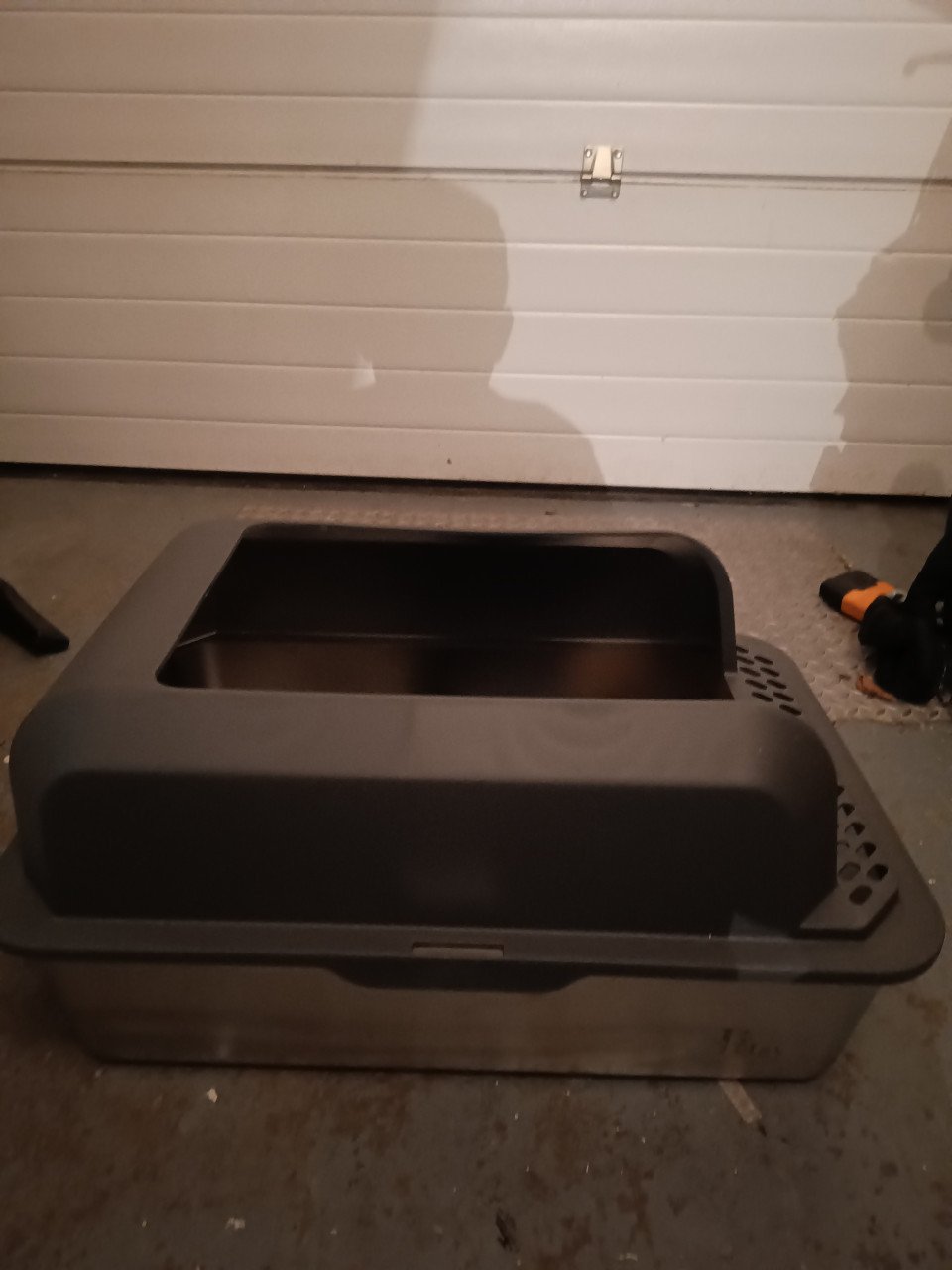 Rvs kattenbak als nieuw
