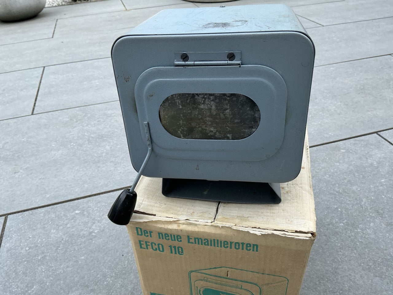 EFCO 110 Emailleer oven