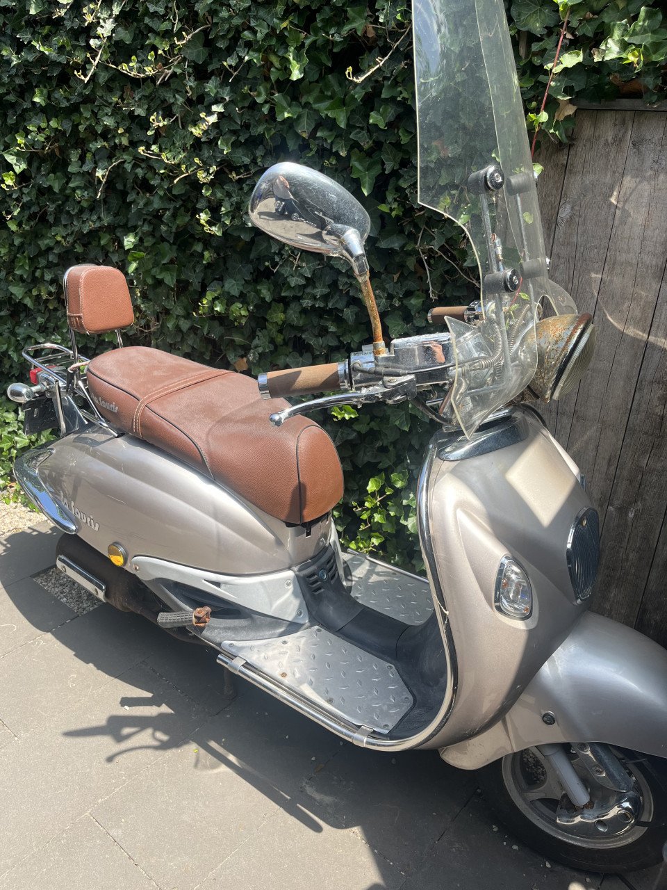 La souris scooter