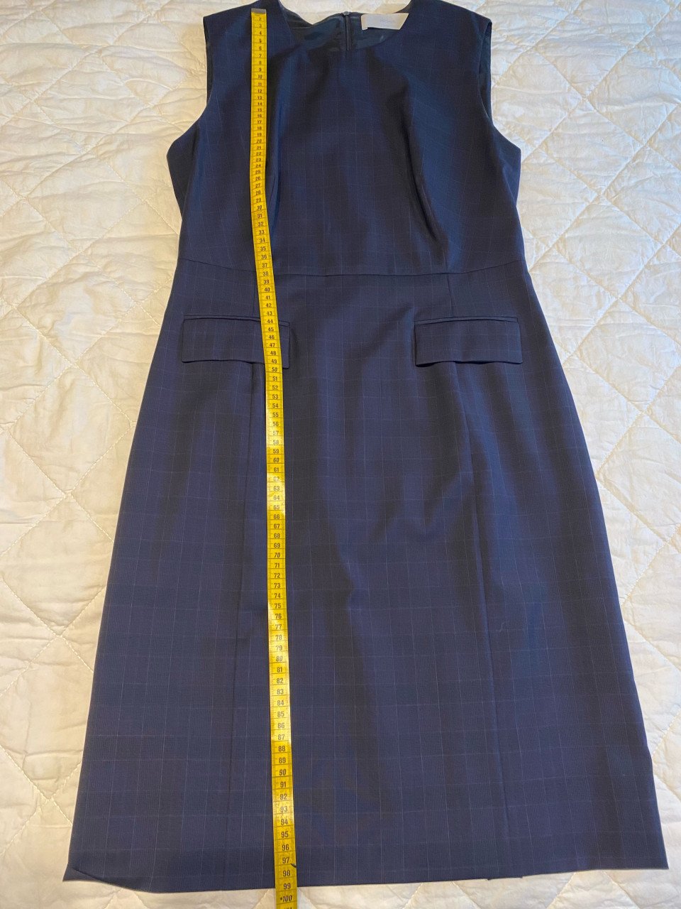 Boss jurk donkerblauw mt 40