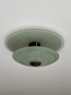 Eind jaren 40 (Plafonlamp)