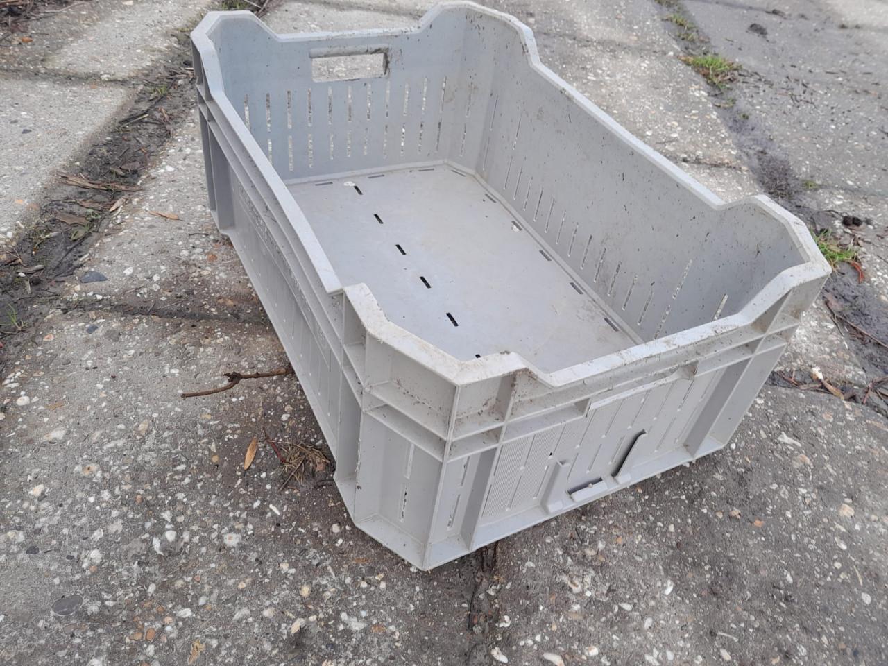 Plastic veilingkisten