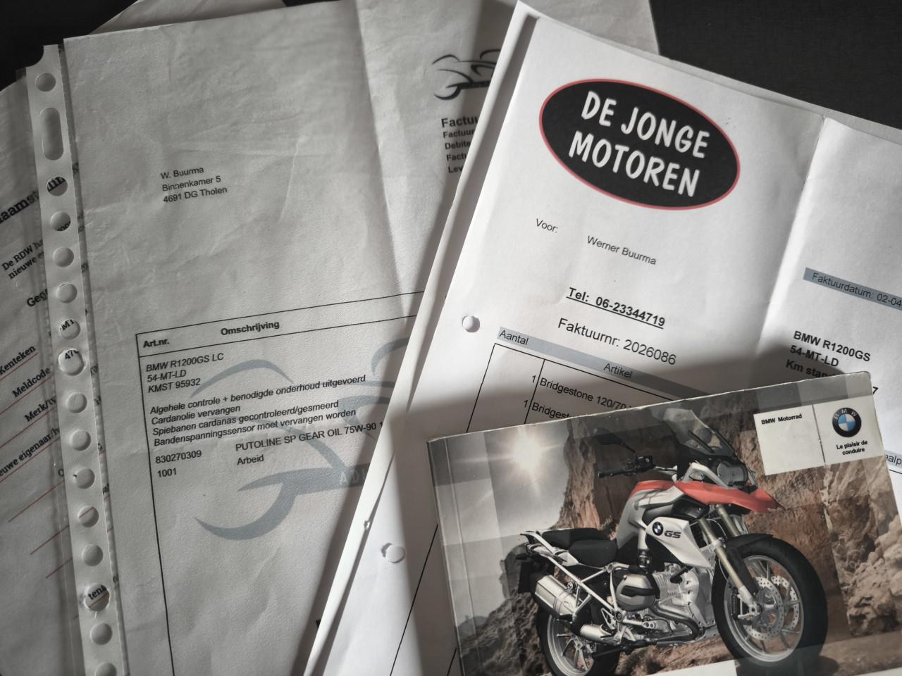 In topstaat verkerende BMW R1200gs/lc