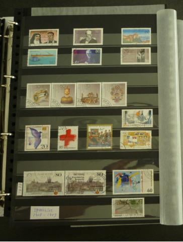 Duitsland postzegel verzameling 1982-2006 in klapper