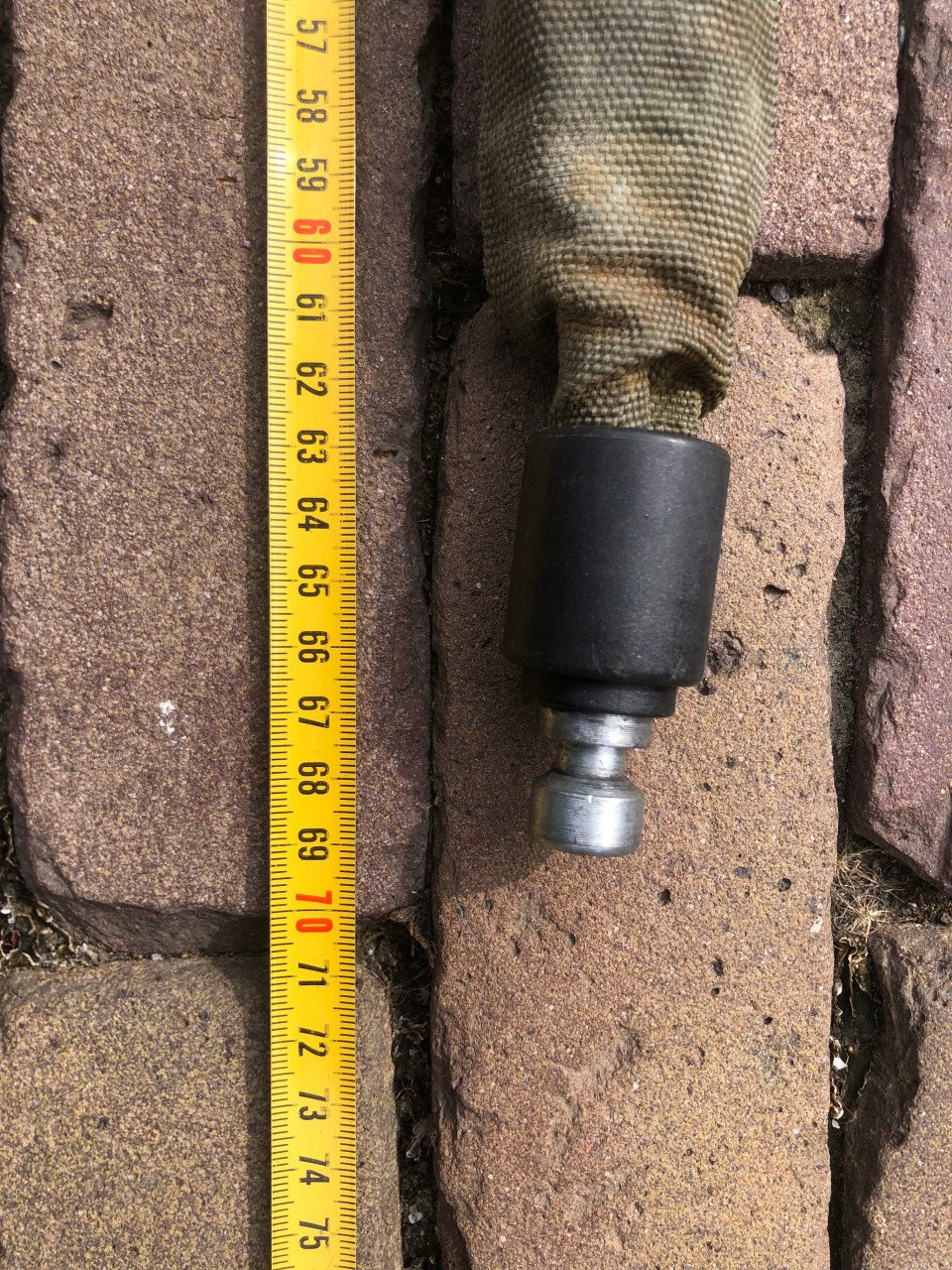 Master ketting slot.