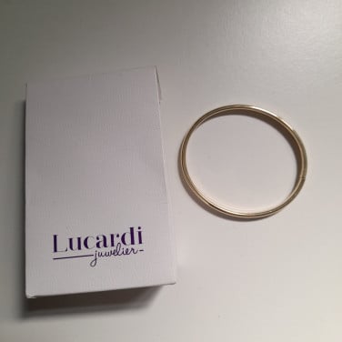 Lucardi gold plated armband