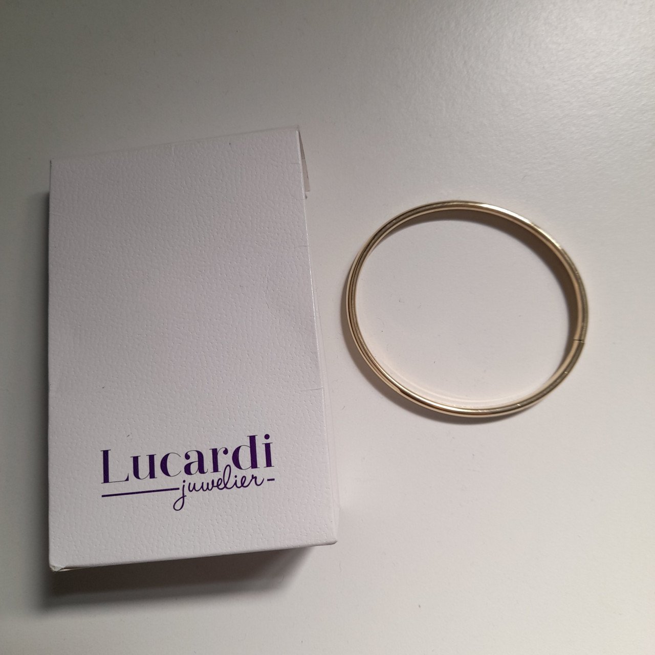 Lucardi gold plated armband