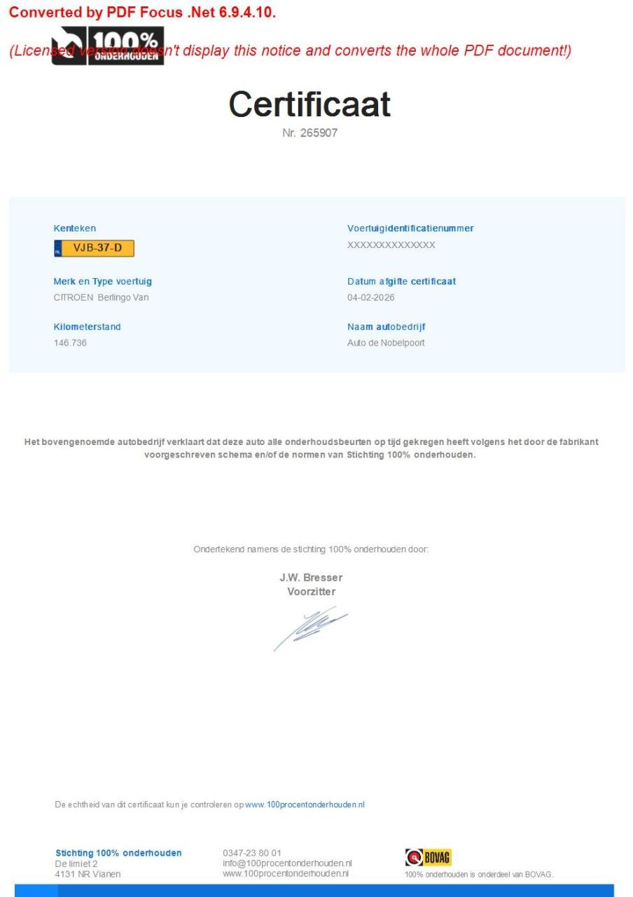 Citroen Berlingo van gb 1.5 bluehdi 75pk l1 club apple carplay & android au