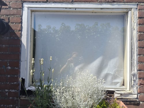 Nieuw kozijn laten zetten voor de schuur