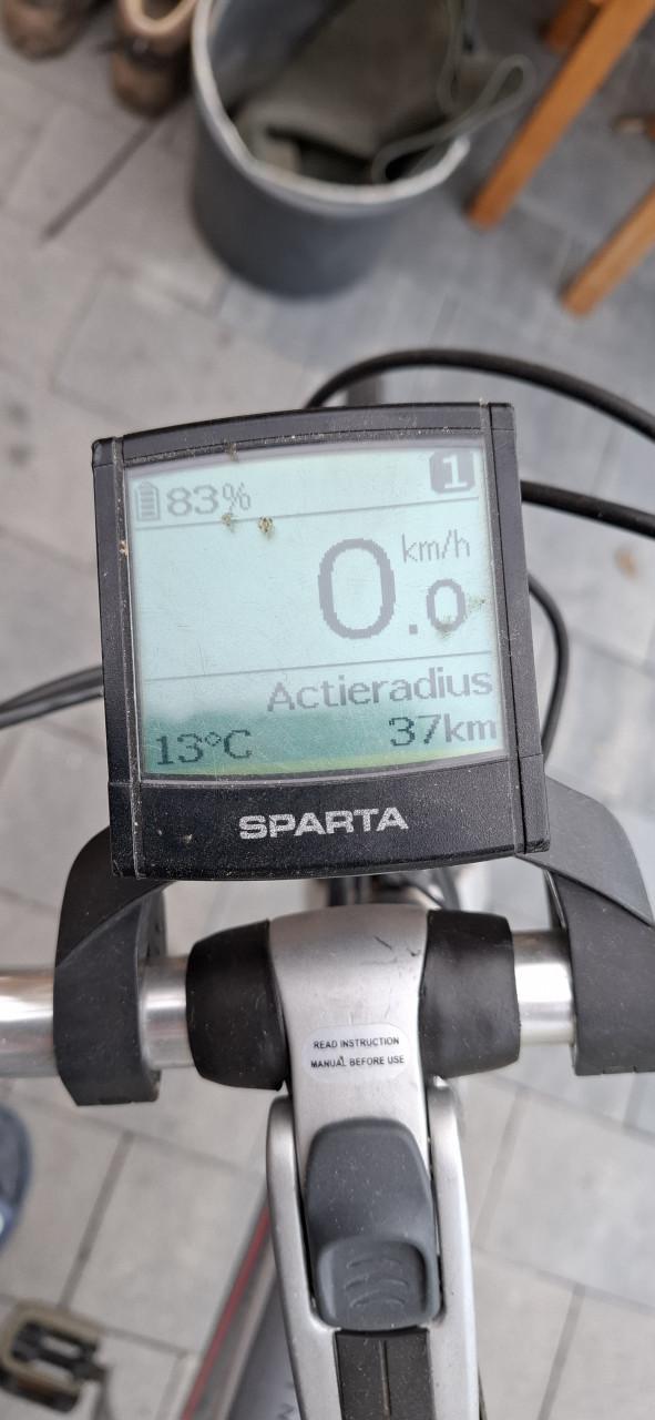 VERKOCHT   Electrische heren fiets