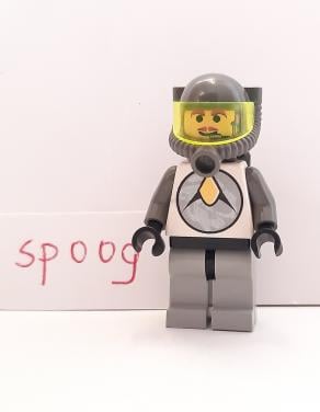 Lego Space minifiguur: Exploriens-chef