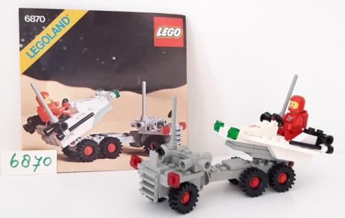 Lego Classic Space 6870: Probe Launcher, ruimtevoertuig met minifiguur