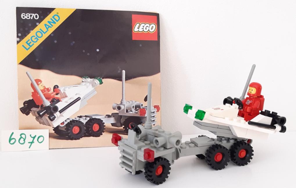 Lego Classic Space 6870: Probe Launcher, ruimtevoertuig met minifiguur