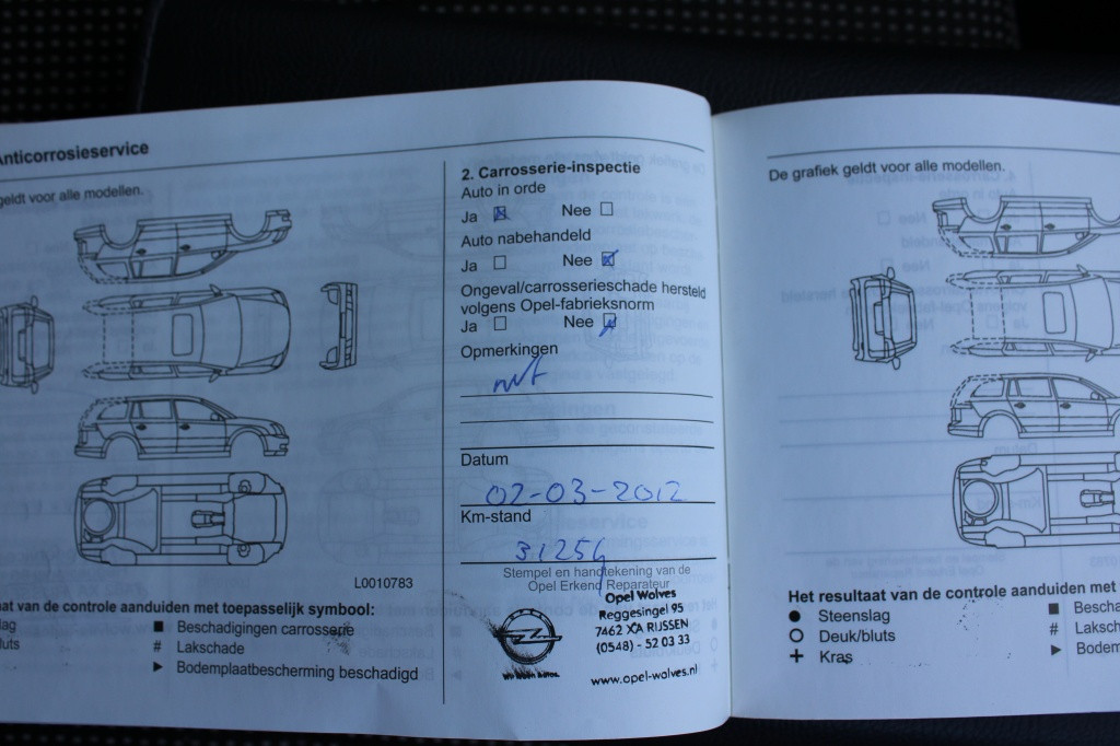 Opel Zafira met 1 jaar apk 1.8 cosmo