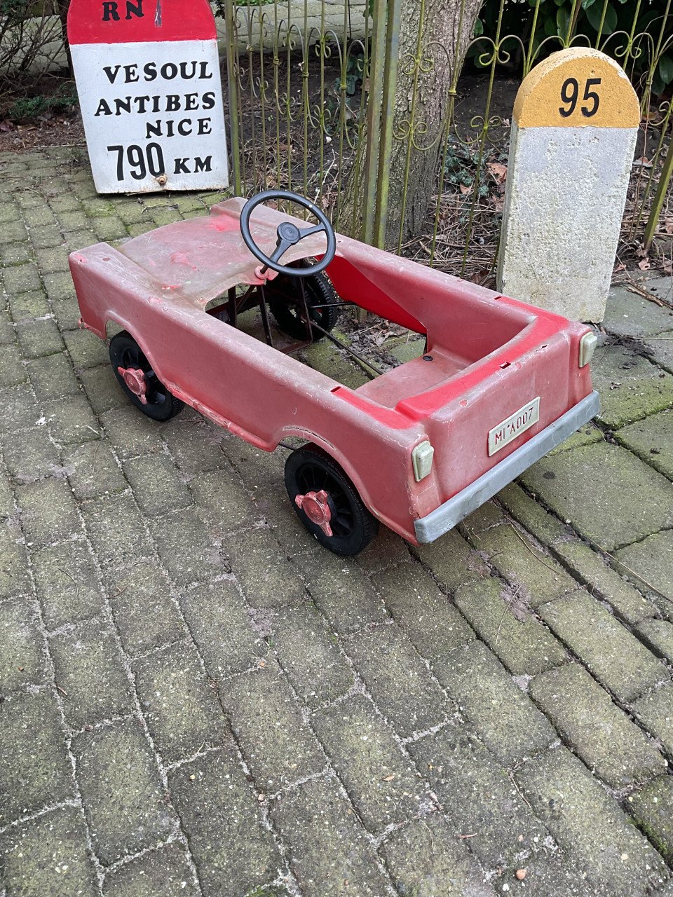 Vintage trapauto
