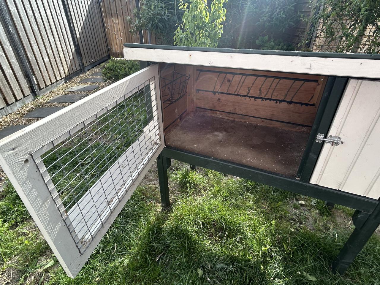 Mooi en stevig konijnenhok