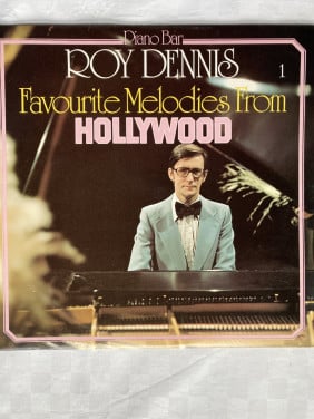 LP Pianist Roy Dennis Favourite Melodies from Hollywood