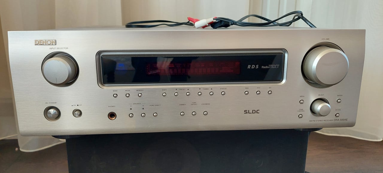 Tuner/versterker + cd speler