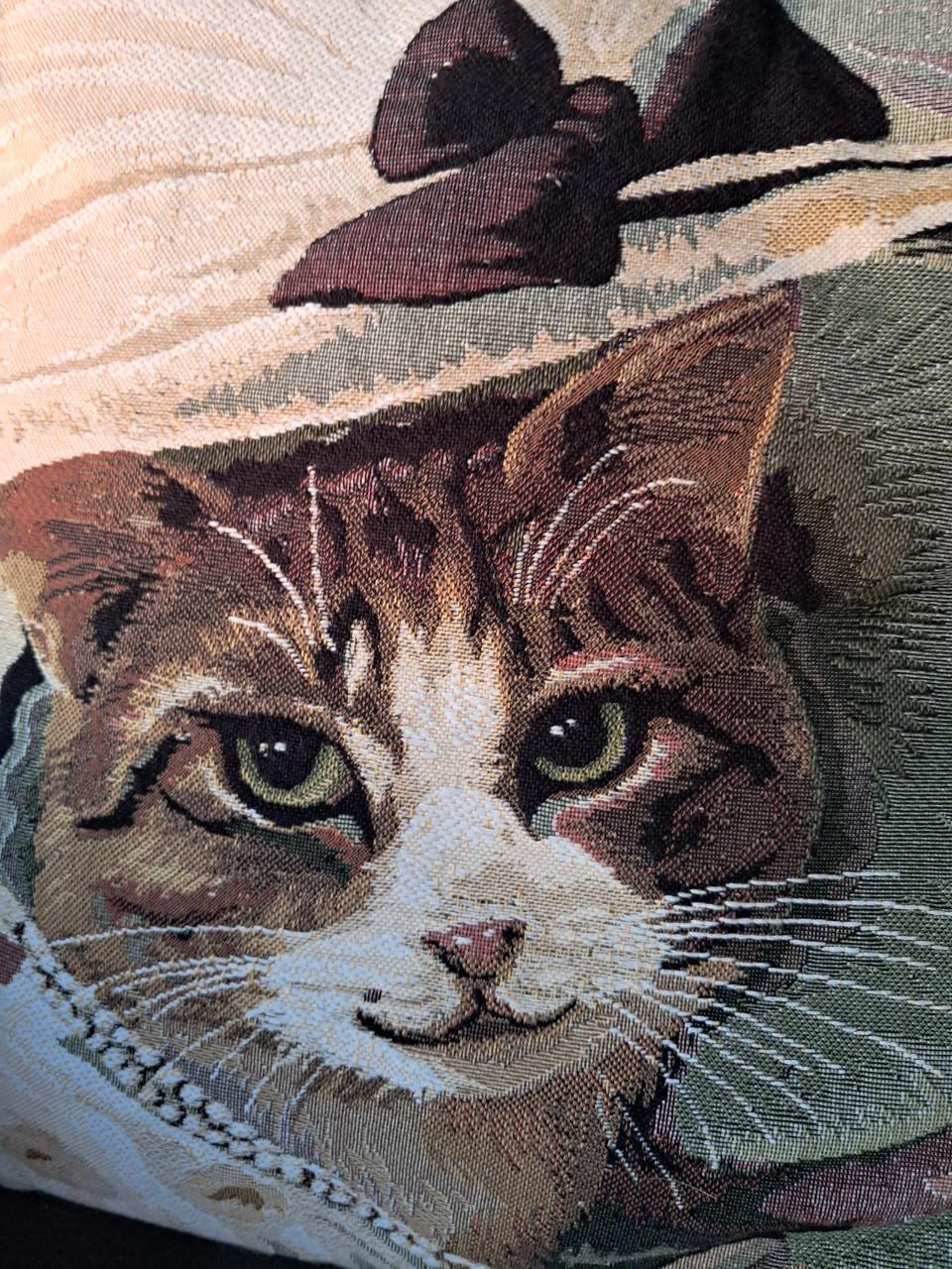 Gobelin kussen uit Gent Le Chat 40x40