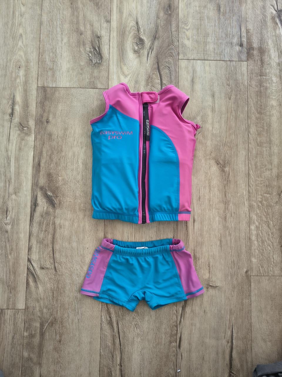 Mooi roze blauw EasySwim Pro zwemvest, drijfvest zwemles, M.