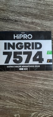 Startbewijs halve marathon Utrecht