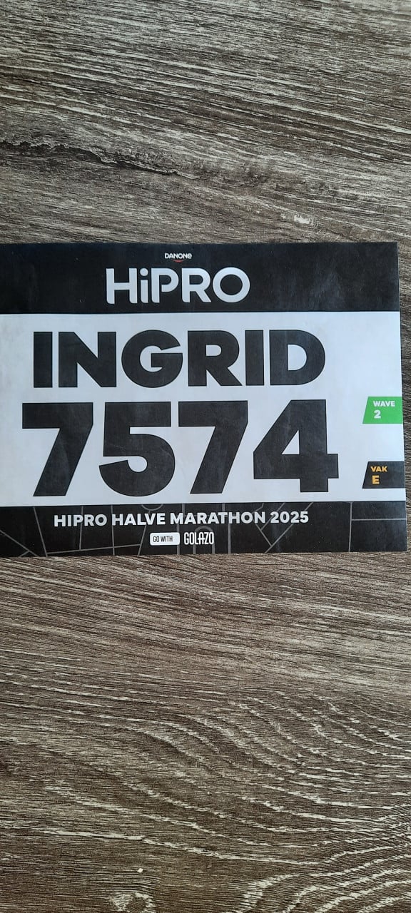 Startbewijs halve marathon Utrecht