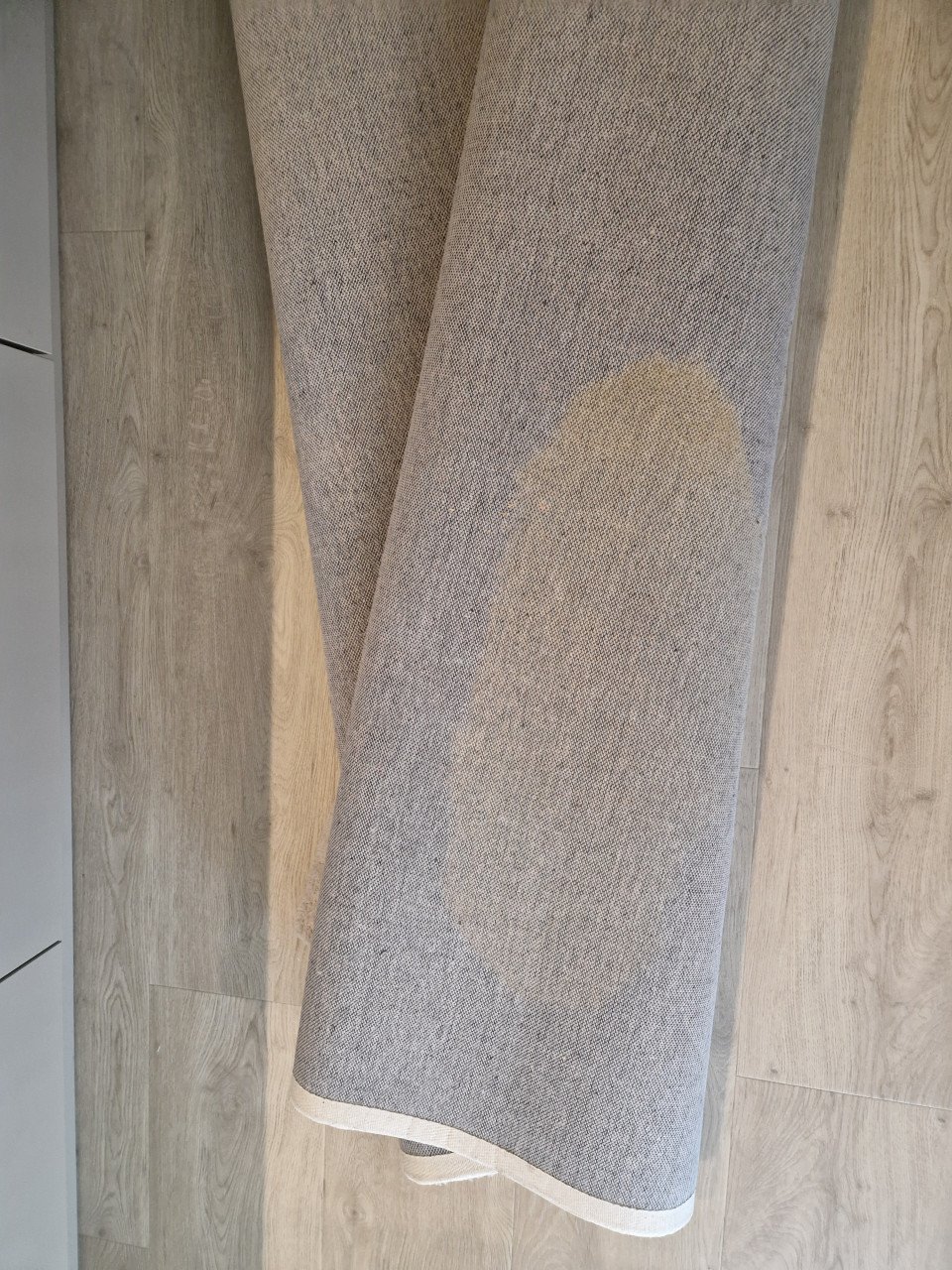 Vloerkleed beige van Karwei