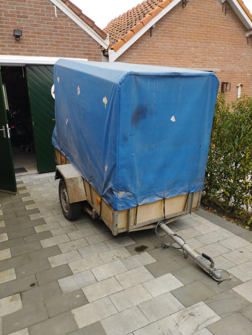 Aanhanger met huifje