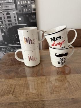 Nieuwe kopjes mr&mrs