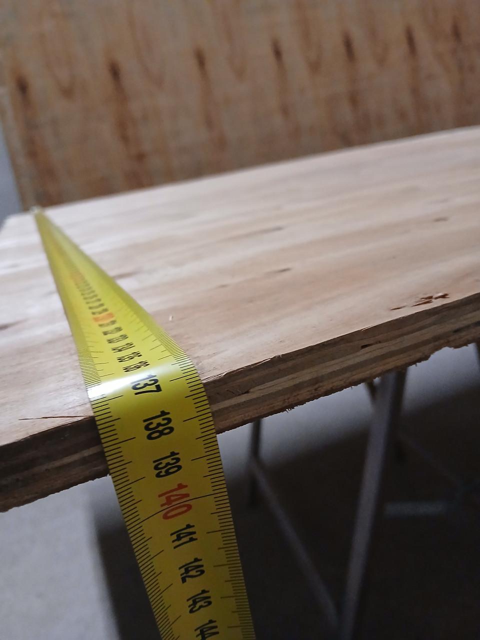 6 houten platen underlayment 18mm dik.