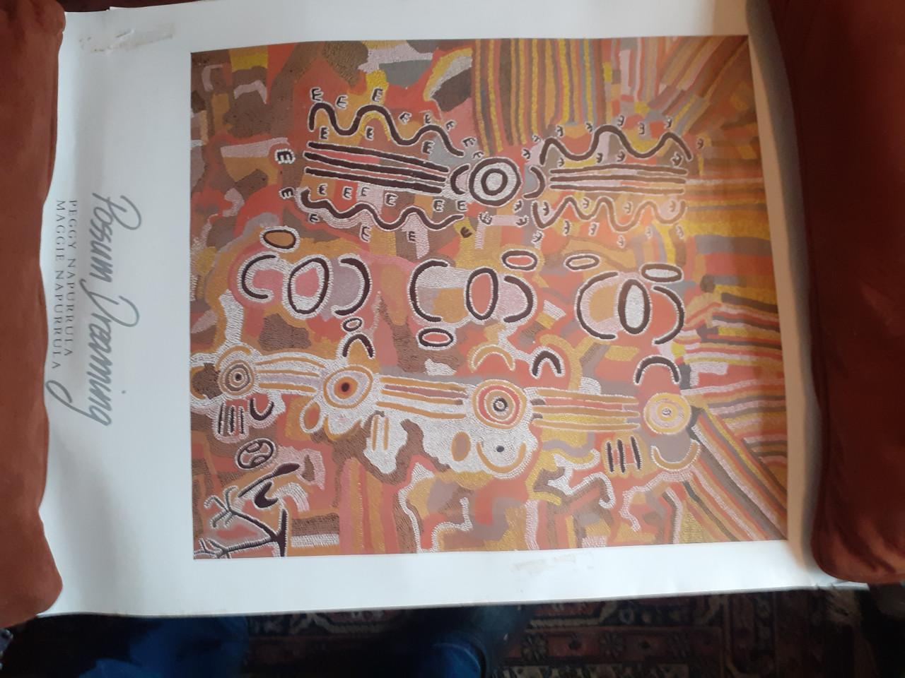 Leuk Schilderij " Oude Blauwe Deur " van Jopie Huisman. & Salvador Dali