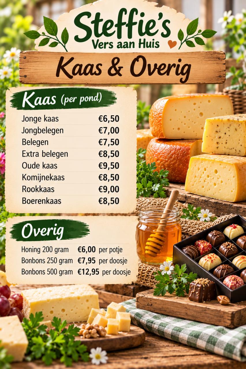 Verse producten direct van de bron bij u thuis