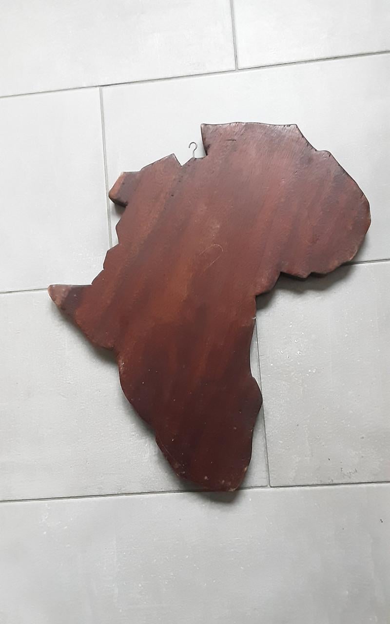 Houten wanddecoratie Afrika