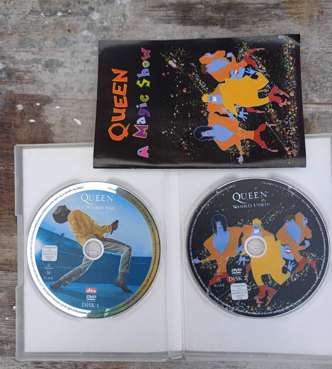 Dvd queen live in wembley