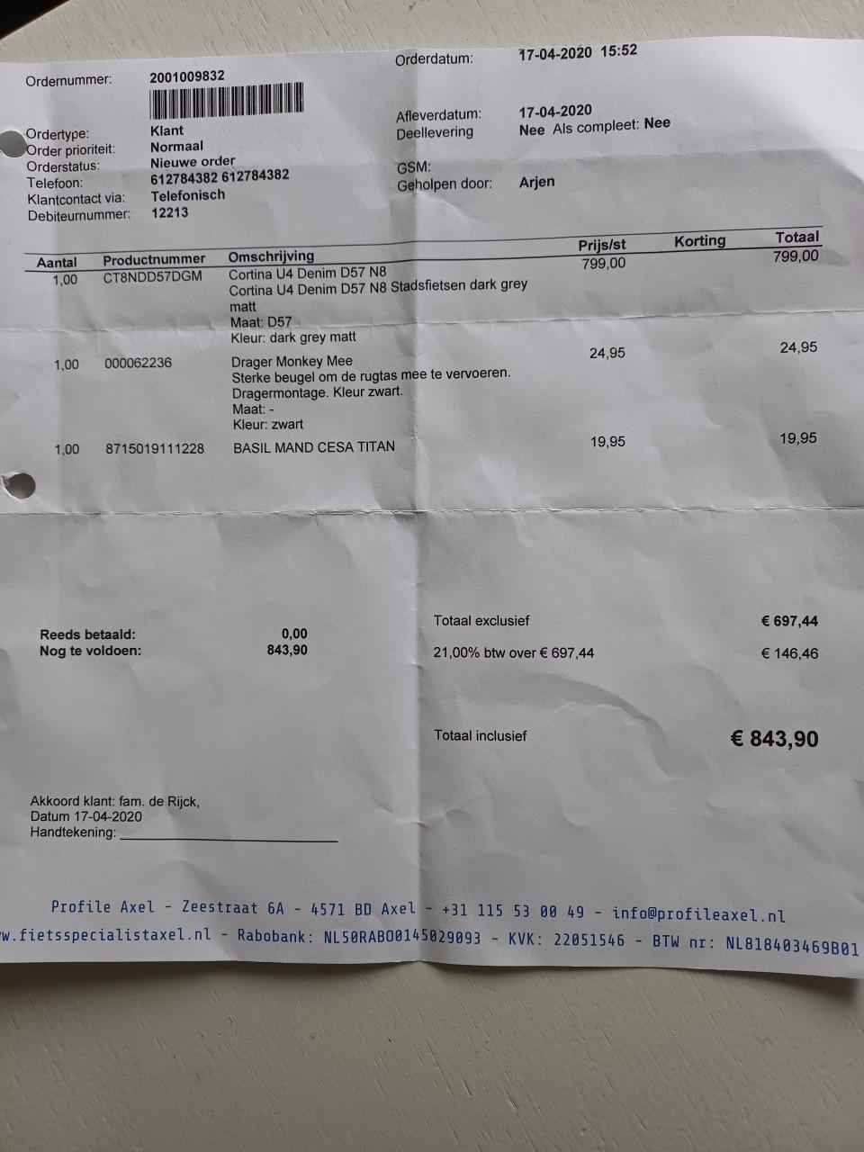 Cortina U4 Transportfiets D57 N8