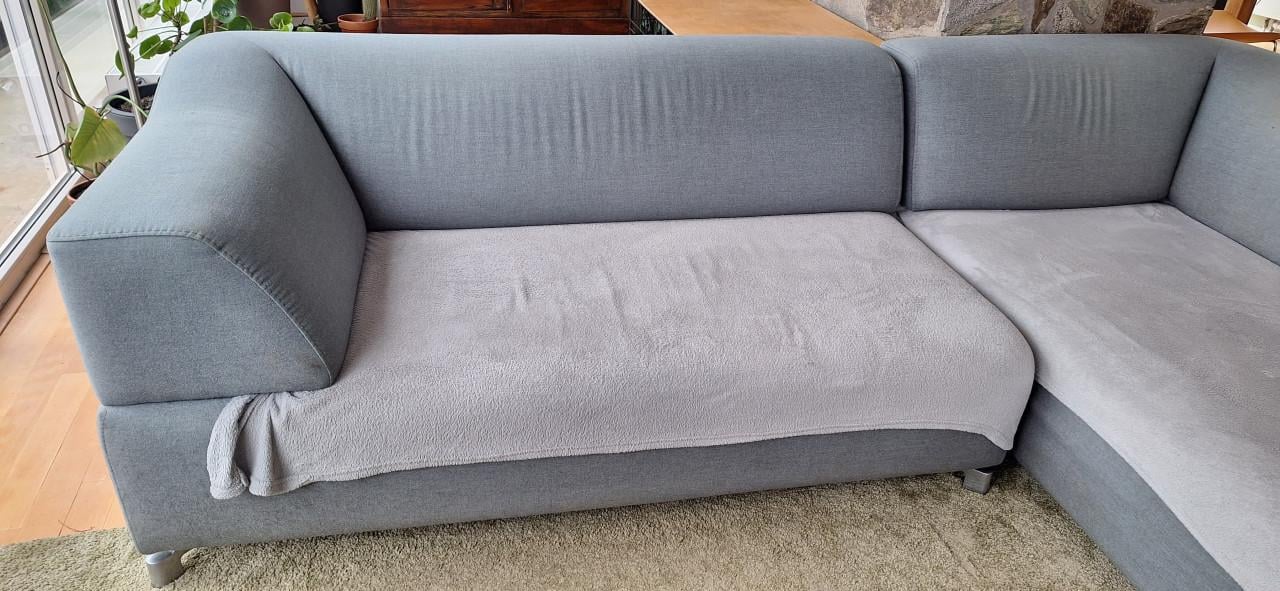 Gratis ophalen, Leolux modulaire hoekbank