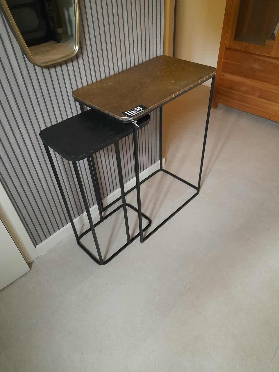 Bijzettafels / Consoletafels HSM nieuw in verpakking