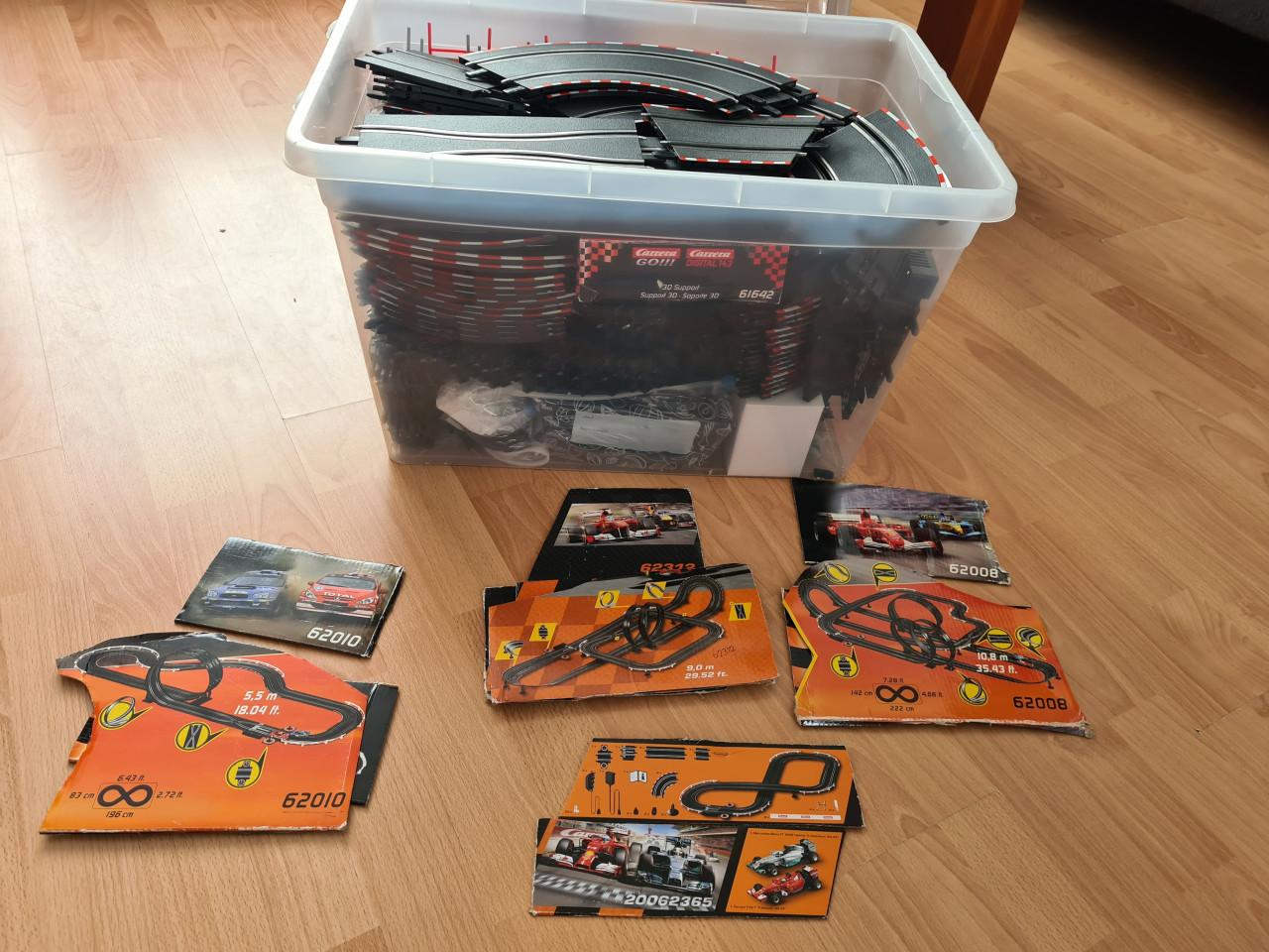 Carrera Go racebanen 62010, 62312, 20062365,62008, 61642