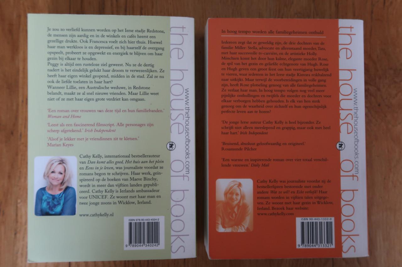 2 Verschillende romans van Cathy Kelly voor maar €1,00 per stuk