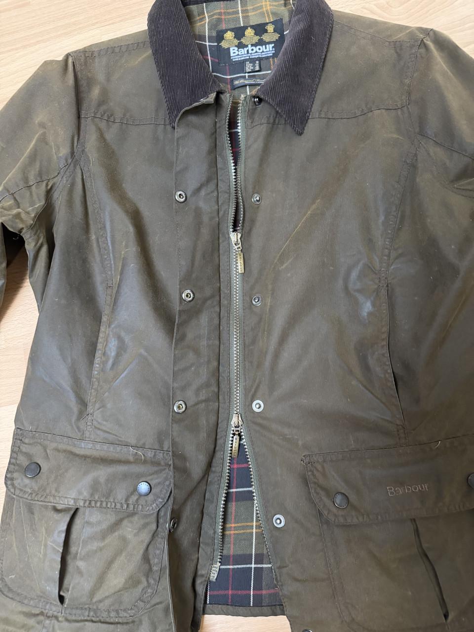 Barbour dames waxjas bruin 42/44