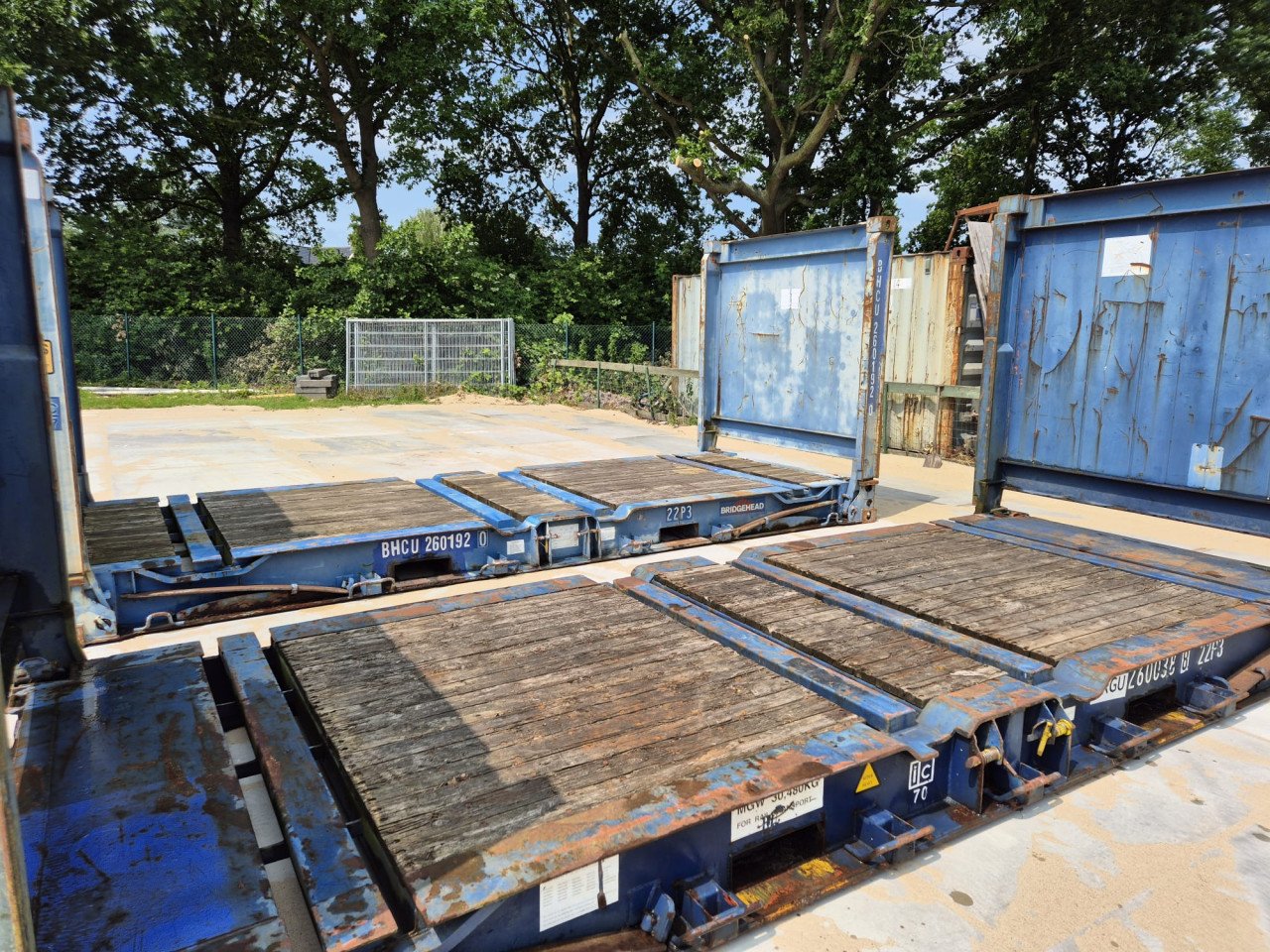 20ft flatracks