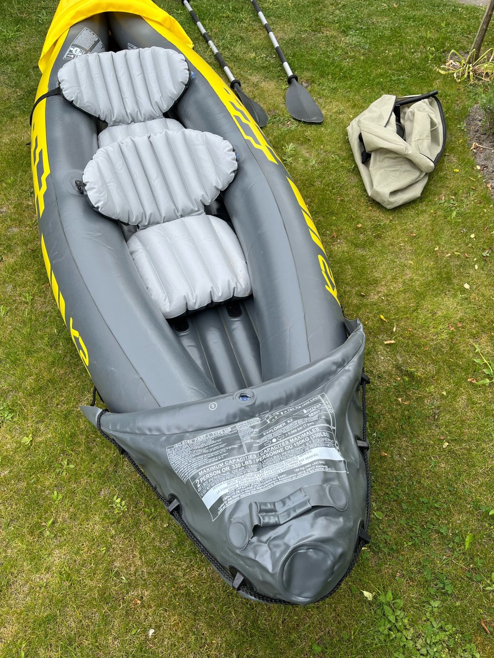 Opblaasbare kayak