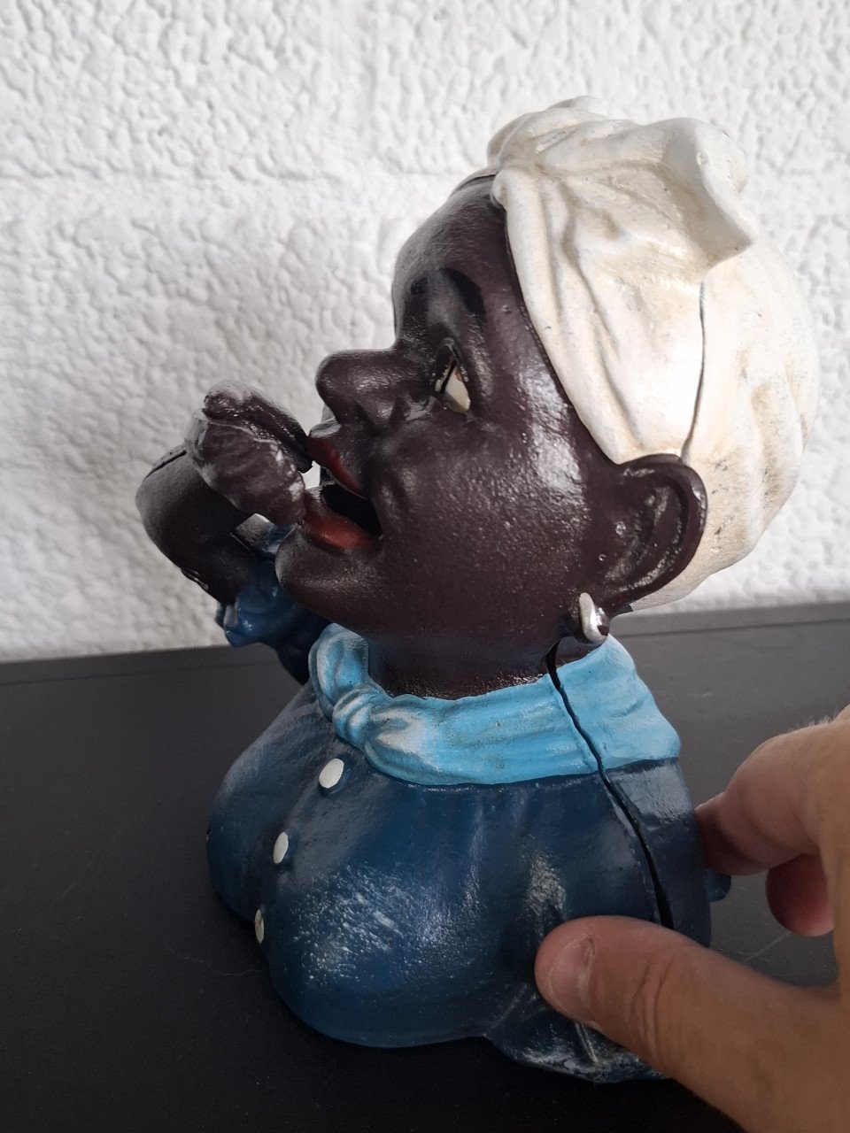 Gietijzeren spaarpot