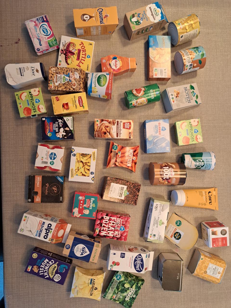 Albert Heijn mini's compleet met handscanner