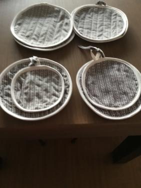 Pannenlappen van Zeeuws schortenbont